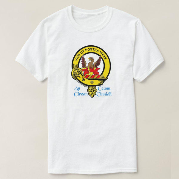 Johnston Caskieben Scottish Clan Crest Full T-Shirt, Family Crest Shirt