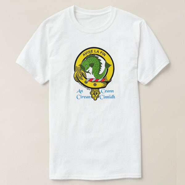 Kennedy Scottish Clan Crest Full T-Shirt, Family Crest Shirt