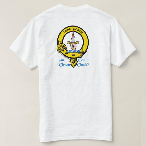 Kirkpatrick Scottish Clan Crest Full T-Shirt, Family Crest Shirt
