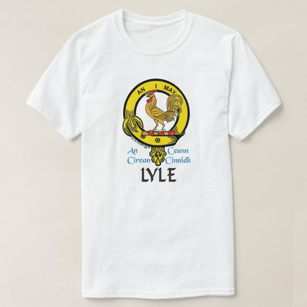 Lyle Scottish Clan Crest Full T-Shirt, Family Crest Shirt