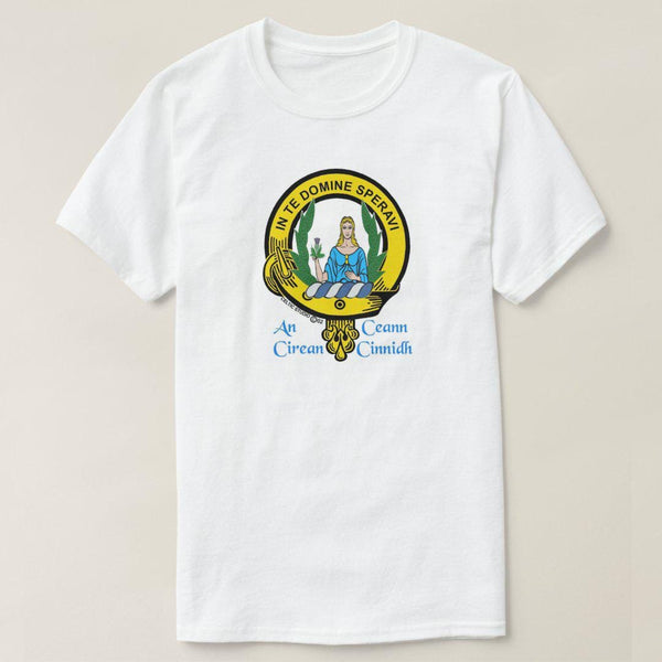 Lyon Scottish Clan Crest Full T-Shirt, Family Crest Shirt