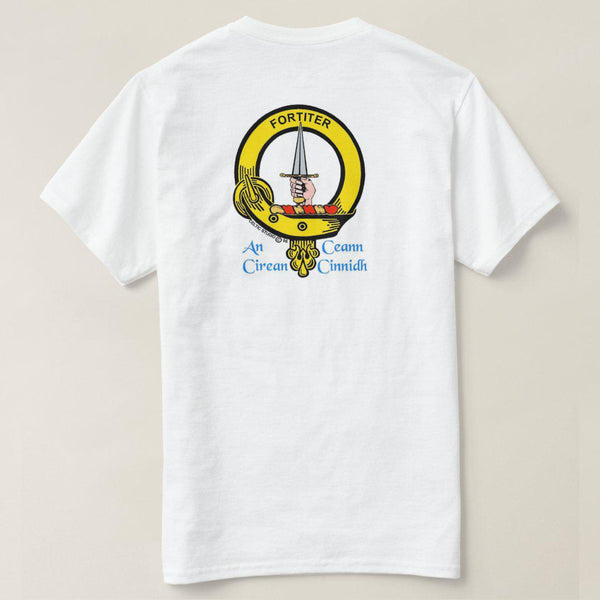 MacAlister Scottish Clan Crest Full T-Shirt, Family Crest Shirt