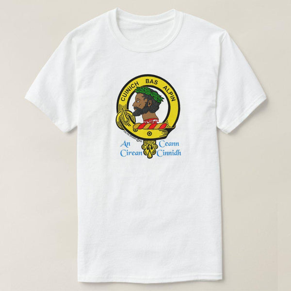 MacAlpine Scottish Clan Crest Full T-Shirt, Family Crest Shirt