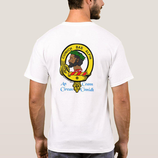 MacAlpine Scottish Clan Crest Full T-Shirt, Family Crest Shirt