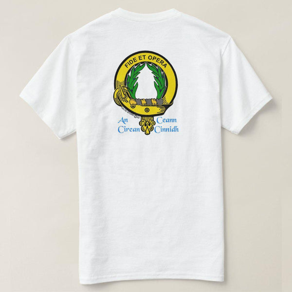MacArthur Scottish Clan Crest Full T-Shirt, Family Crest Shirt