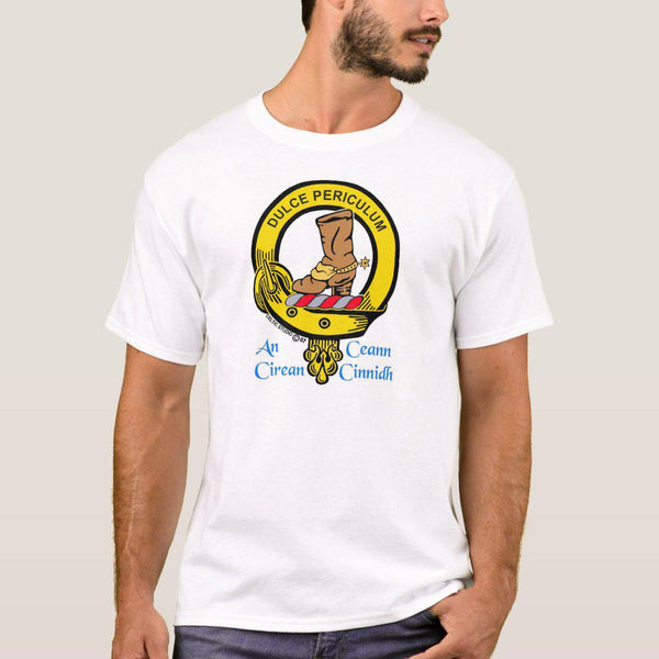 MacAulay Scottish Clan Crest Full T-Shirt, Family Crest Shirt