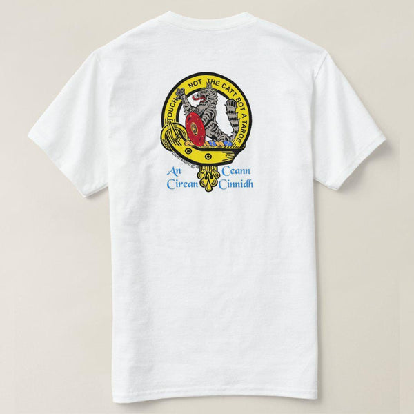MacBain Scottish Clan Crest Full T-Shirt, Family Crest Shirt