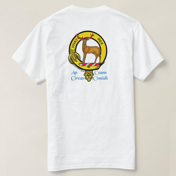 MacCorquodale Scottish Clan Crest Full T-Shirt, Family Crest Shirt
