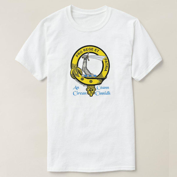 MacCubbin Scottish Clan Crest Full T-Shirt, Family Crest Shirt