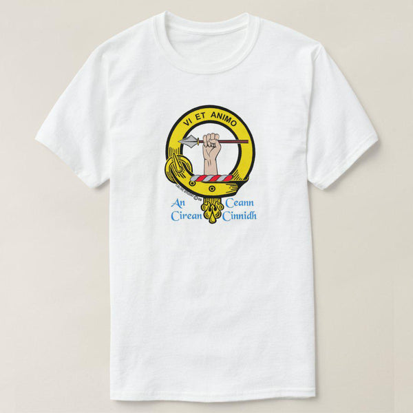 MacCulloch Scottish Clan Crest Full T-Shirt, Family Crest Shirt