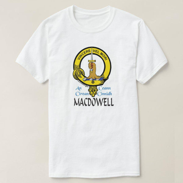 MacDowell Scottish Clan Crest Full T-Shirt, Family Crest Shirt