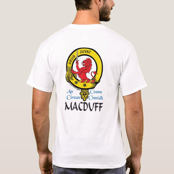 MacDuff Scottish Clan Crest Full T-Shirt, Family Crest Shirt
