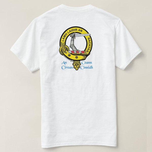 MacFadden Scottish Clan Crest Full T-Shirt, Family Crest Shirt