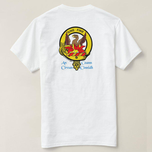 MacGill Scottish Clan Crest Full T-Shirt, Family Crest Shirt