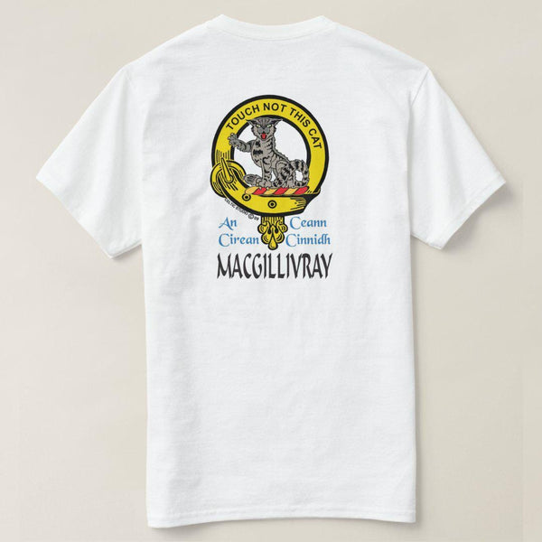MacGillivary Scottish Clan Crest Full T-Shirt, Family Crest Shirt