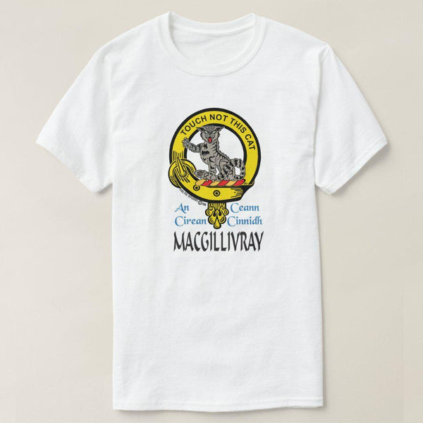 MacGillivary Scottish Clan Crest Full T-Shirt, Family Crest Shirt