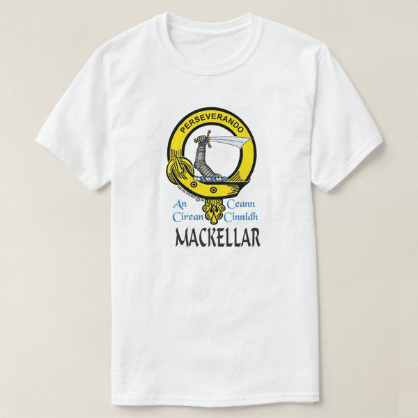 MacKellar Scottish Clan Crest Full T-Shirt, Family Crest Shirt