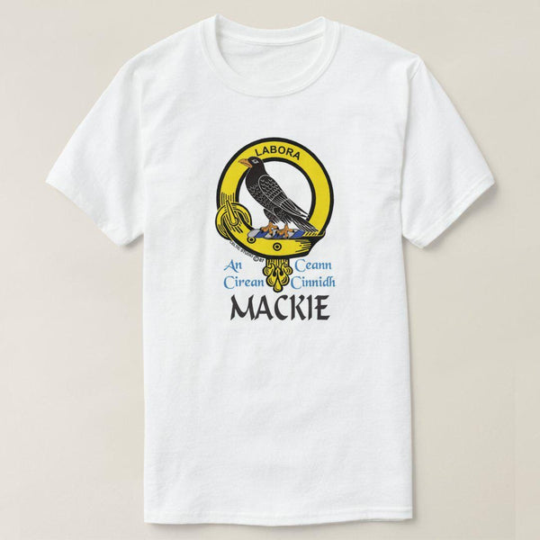 MacKie Scottish Clan Crest Full T-Shirt, Family Crest Shirt