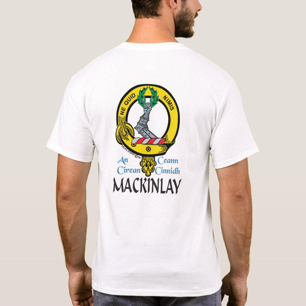 MacKindlay Scottish Clan Crest Full T-Shirt, Family Crest Shirt