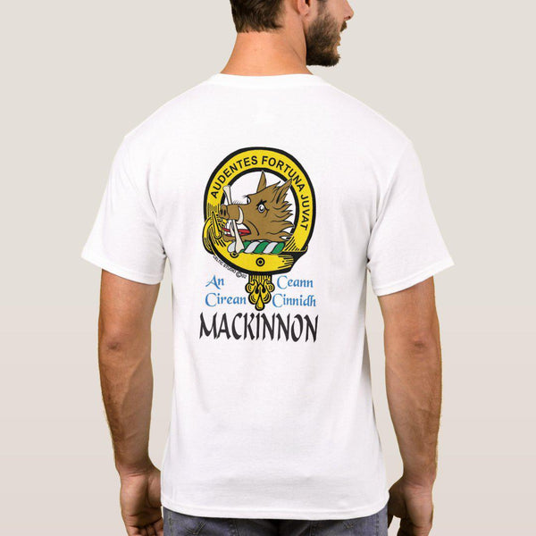 MacKinnon Scottish Clan Crest Full T-Shirt, Family Crest Shirt