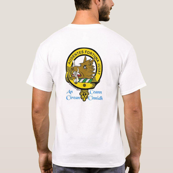 MacKinnon Scottish Clan Crest Full T-Shirt, Family Crest Shirt
