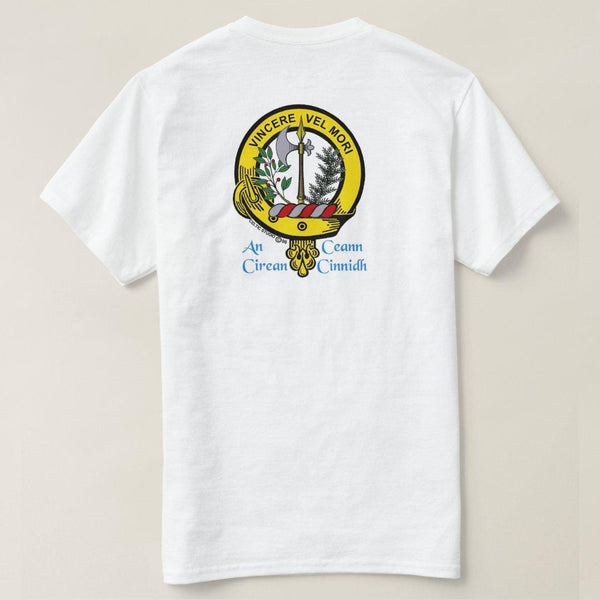 MacLaine Scottish Clan Crest Full T-Shirt, Family Crest Shirt