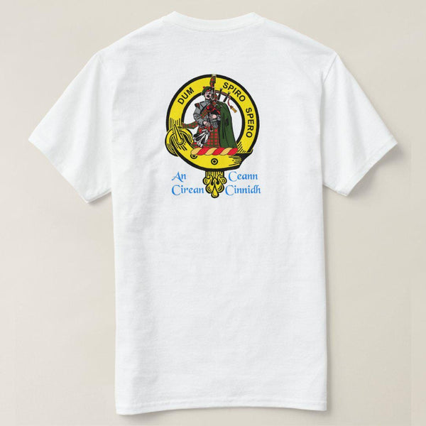 MacLennan Scottish Clan Crest Full T-Shirt, Family Crest Shirt