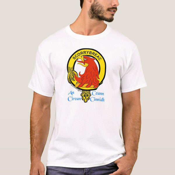 MacNicol Scottish Clan Crest Full T-Shirt, Family Crest Shirt