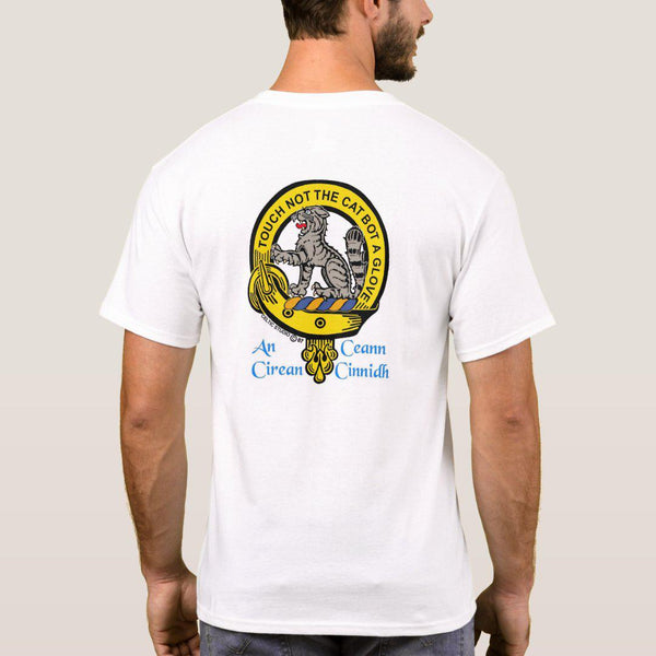 MacPherson Scottish Clan Crest Full T-Shirt, Family Crest Shirt