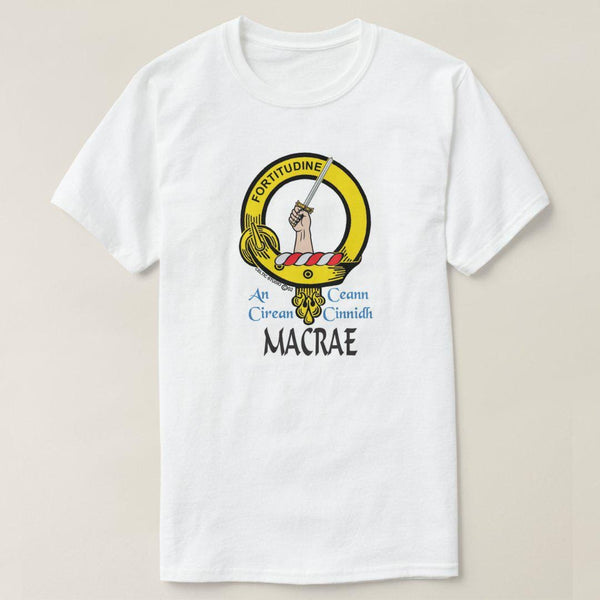 MacRae Scottish Clan Crest Full T-Shirt, Family Crest Shirt