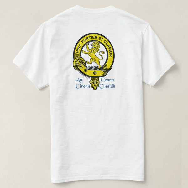 Martin Scottish Clan Crest Full T-Shirt, Family Crest Shirt