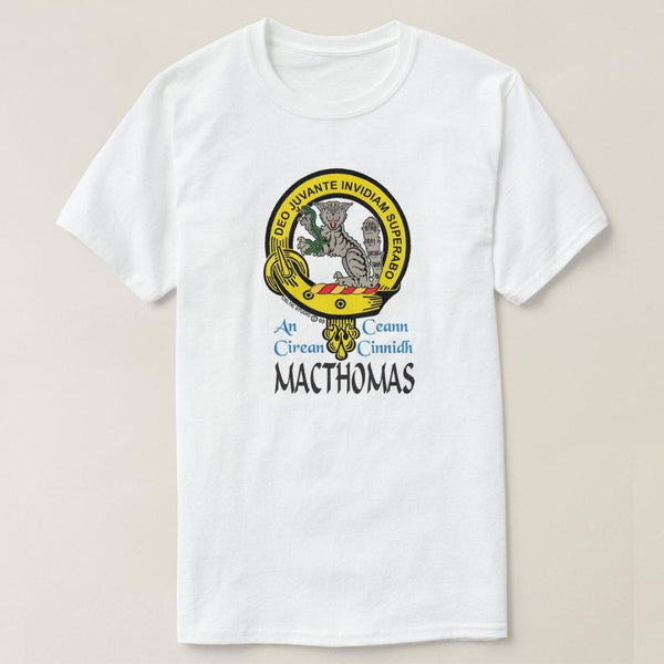 MacThomas Scottish Clan Crest Full T-Shirt, Family Crest Shirt