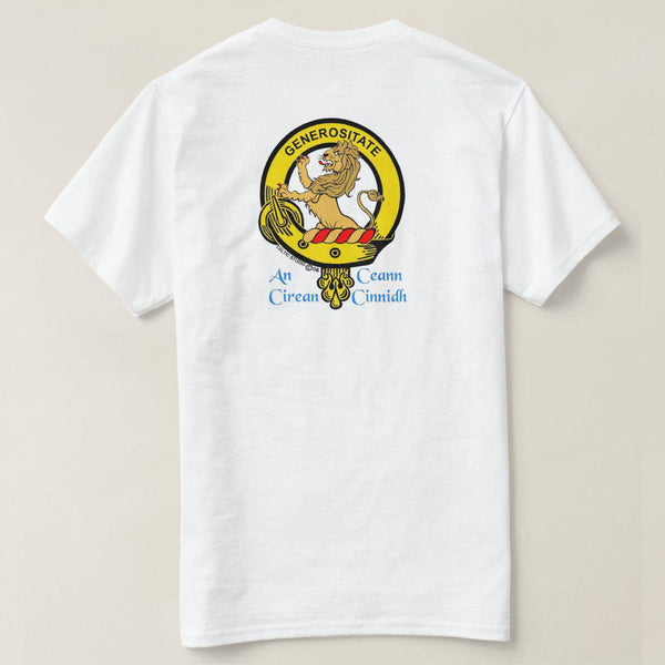 Nicholson Lion Scottish Clan Crest Full T-Shirt, Family Crest Shirt