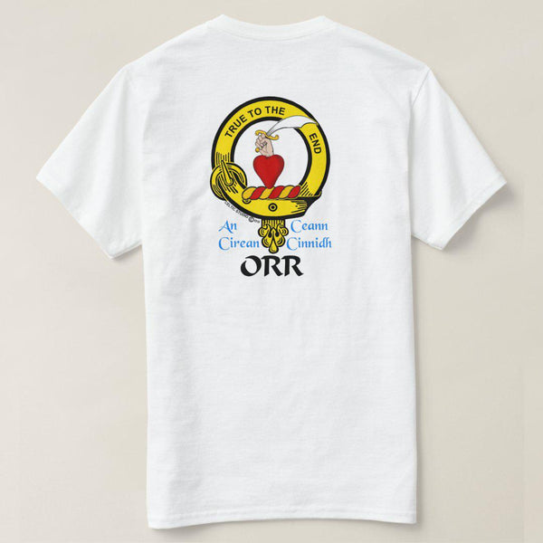 Orr Scottish Clan Crest Full T-Shirt, Family Crest Shirt