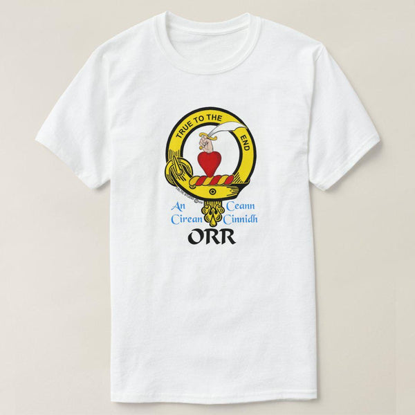 Orr Scottish Clan Crest Full T-Shirt, Family Crest Shirt