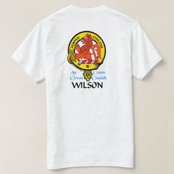 Wilson (Lion) Scottish Clan Crest Full T-Shirt, Family Crest Shirt