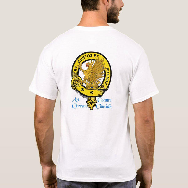 Marjoribanks Scottish Clan Crest Full T-Shirt, Family Crest Shirt