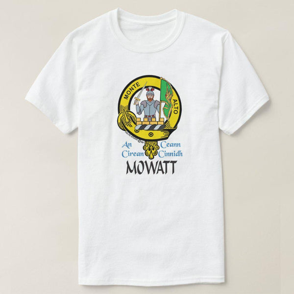 Mowatt Scottish Clan Crest Full T-Shirt, Family Crest Shirt