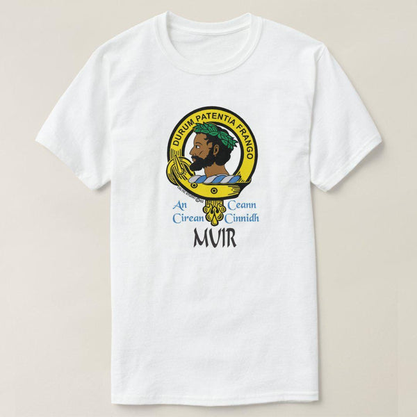 Muir Scottish Clan Crest Full T-Shirt, Family Crest Shirt