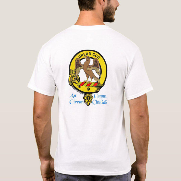 Munro Scottish Clan Crest Full T-Shirt, Family Crest Shirt