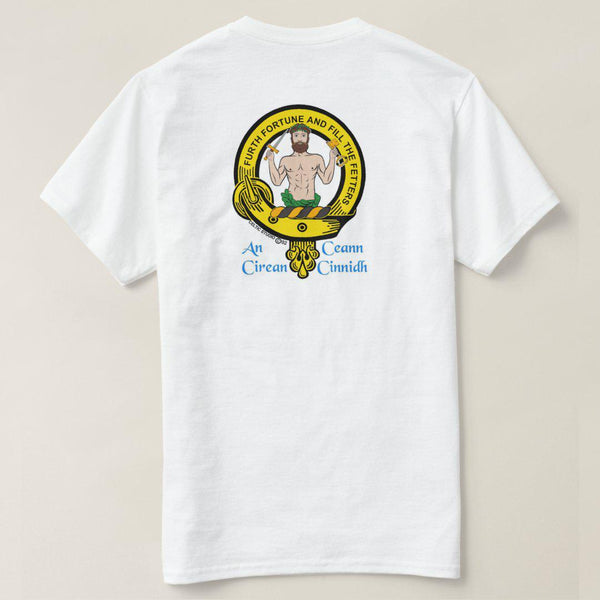 Murray Savage Scottish Clan Crest Full T-Shirt, Family Crest Shirt