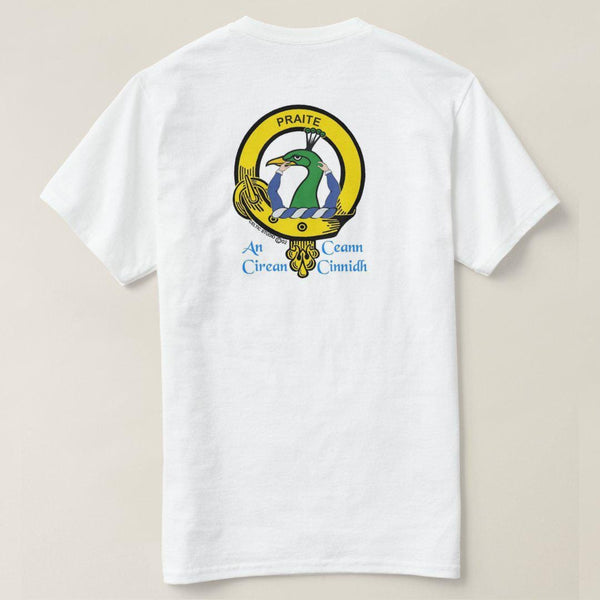 Murray Tullibardine Scottish Clan Crest Full T-Shirt, Family Crest Shirt