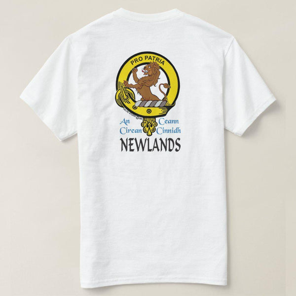 Newlands Scottish Clan Crest Full T-Shirt, Family Crest Shirt