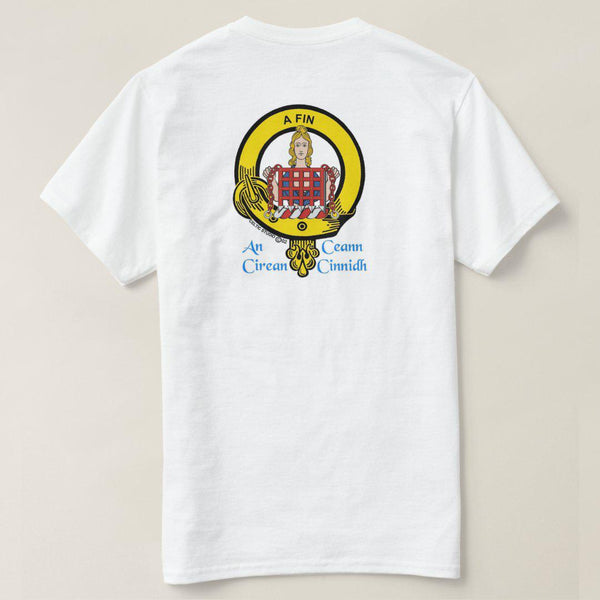 Ogilvie Scottish Clan Crest Full T-Shirt, Family Crest Shirt