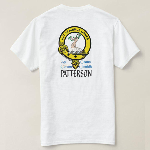 Paterson Scottish Clan Crest Full T-Shirt, Family Crest Shirt