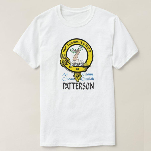 Paterson Scottish Clan Crest Full T-Shirt, Family Crest Shirt