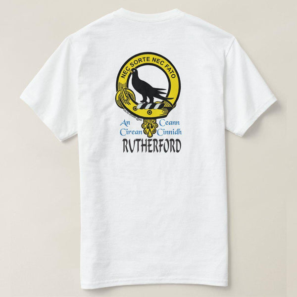Rutherford Scottish Clan Crest Full T-Shirt, Family Crest Shirt