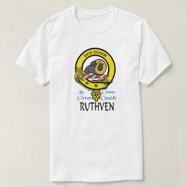 Ruthven Scottish Clan Crest Full T-Shirt, Family Crest Shirt