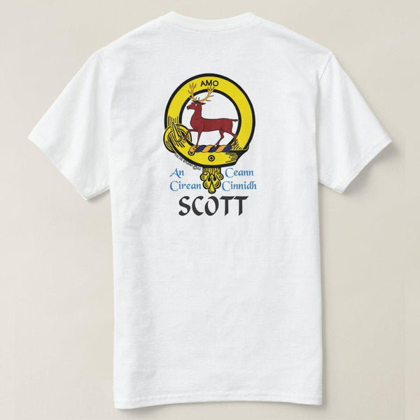 Scott Scottish Clan Crest Full T-Shirt, Family Crest Shirt