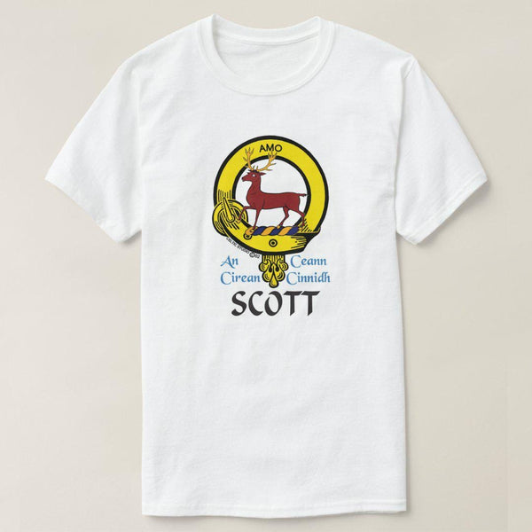 Scott Scottish Clan Crest Full T-Shirt, Family Crest Shirt